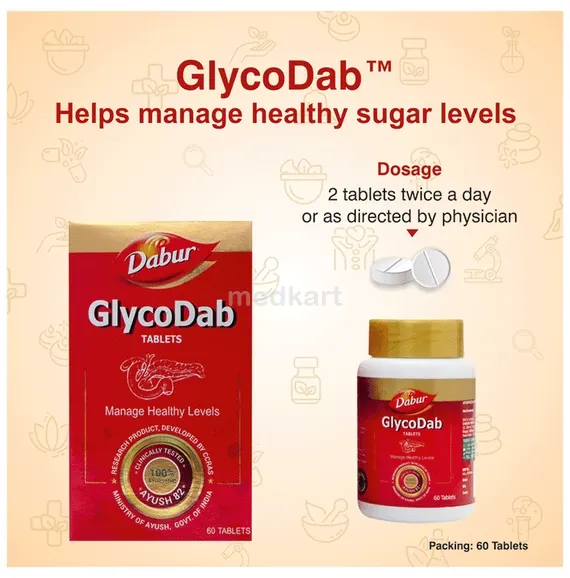 dabur glycodab tablet 60's